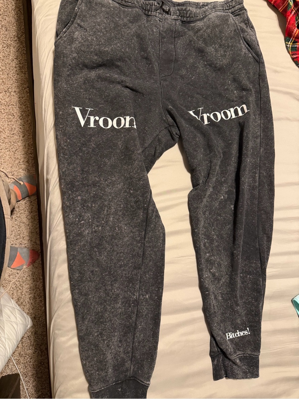 Totally Good Time Schitt's Creek Vroom Vroom Bitches Jogger Sweatpants